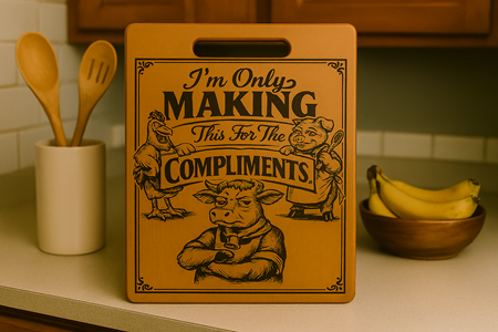 I`m only making this for the Compliments - Chopping Board