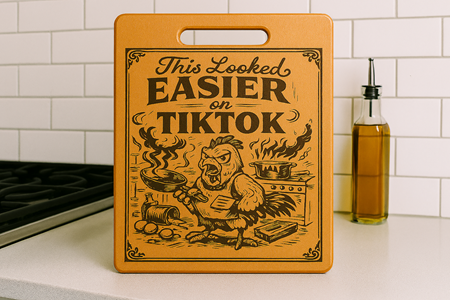 This looked easier on TIK TOK - Chopping Board