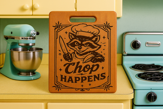 Chop Happens - Chopping Board