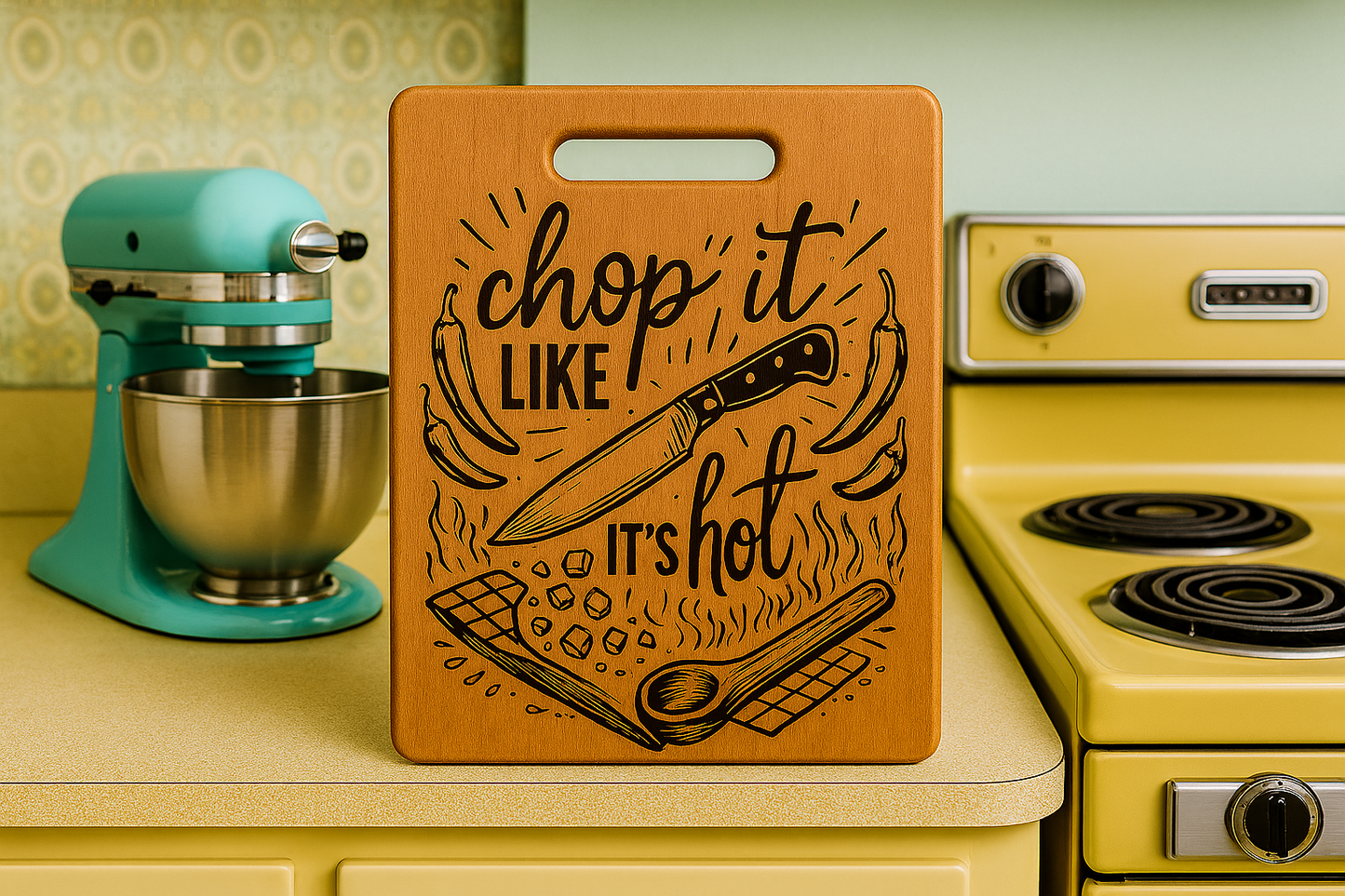 Chop it like its Hot - Chopping Board