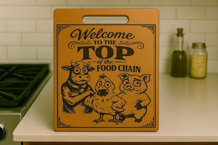 Welcome to the top of the food chain - Chopping Board