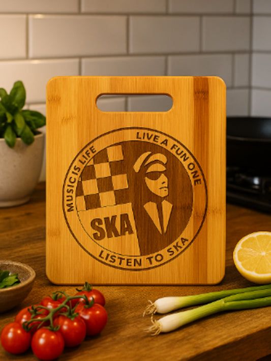 SKA Music is life - Chopping Board