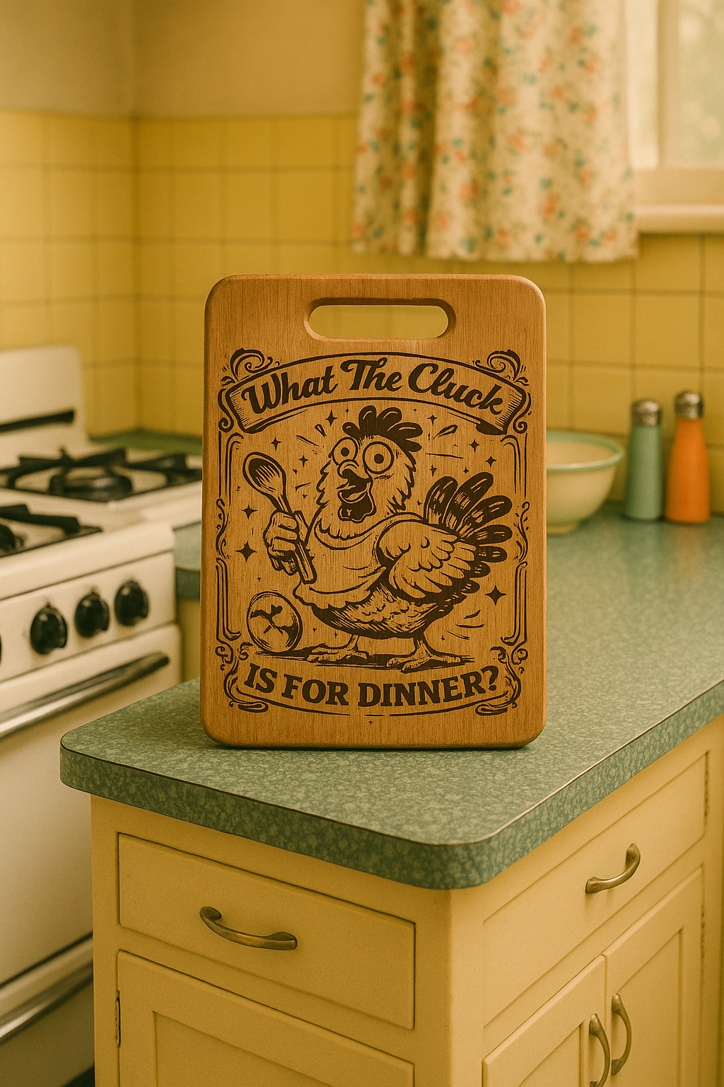 What the Cluck is for dinner - Chopping Board